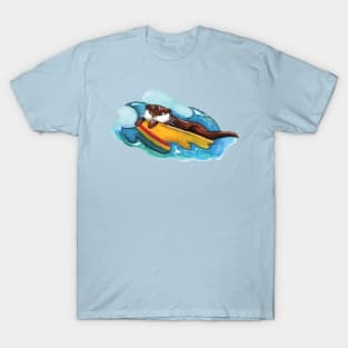 The otter way to surf T-Shirt